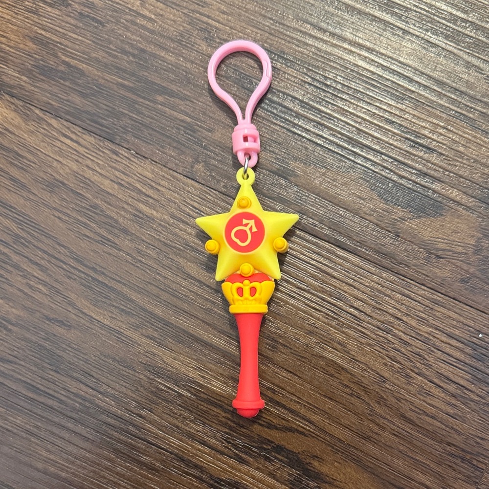 Sailor Mars Transformation Bag Clip